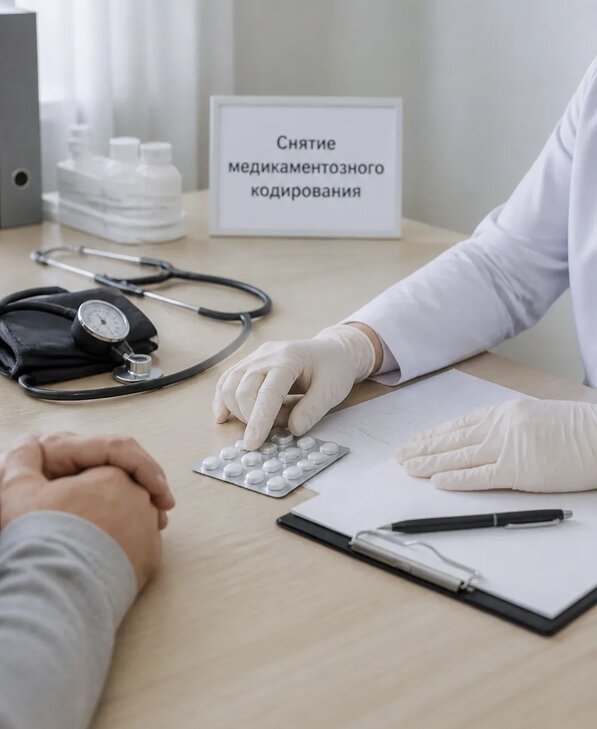 Снятие медикаментозного кодирования в Карасуке от 5079 р. | Медзона