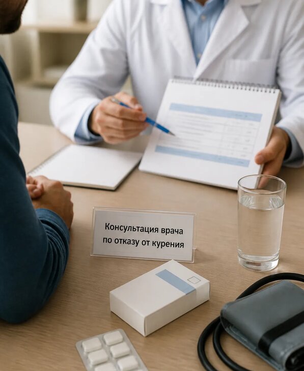 Консультация врача по отказу от курения для взрослых в Карасуке